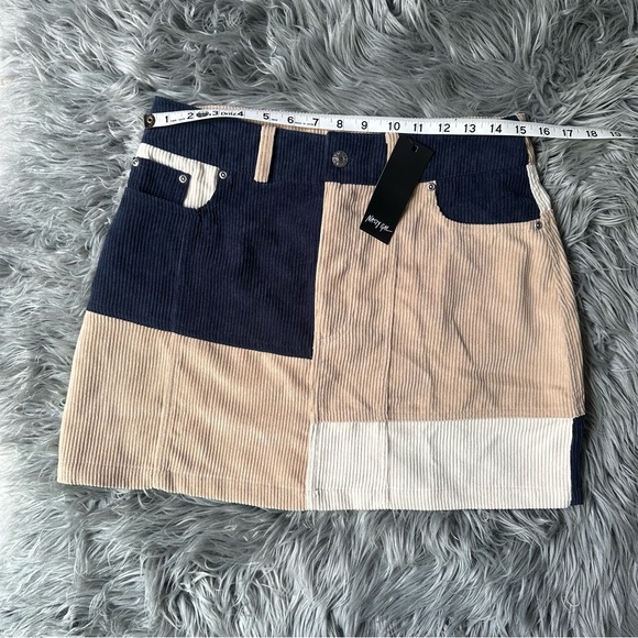Nasty gal |petite colour block corduroy skirt - Picture 6 of 7